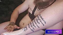 revealme gives a sensual foot worship and lotion massage to this curvy goddess with toys