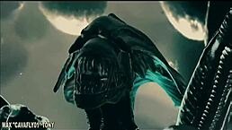 外星怪物HMV合集1巨乳口交狂干