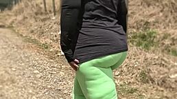 Couldn't Stop Staring At My Friend's Mom Huge Beautiful Ass In Yoga Pants!