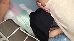 Is my cosplayer stepdaughter still a virgin with that tight pink pussy over 18?