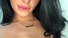 Horny British teen girl dives into solo toy play with squirting orgasm in HD webcam college scene.