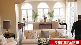 Ebony Whore Havana Ginger Pegs Chad Diamond's Ass Using Strap-On Surprise