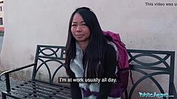 Public agent, you facialised that stranded Thai by a stranger?