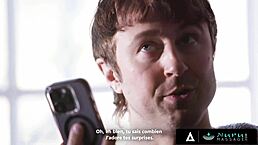 Perfect girl Vanna Bardot, why not give a special steamy Nuru massage for his birthday with French subtitles?