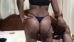 I tease my husband with deepthroat before he gives me creamy biscuits in romantic night anal fuck session.