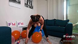 Does Balloon Play With Buttplug Make Betty Squirt Wildly?