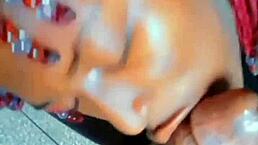 African teen 18+ compilation of sucking throating and fucking sloppy dick