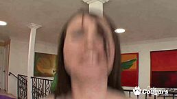 Aiden Blue Enjoys Gagging Deepthroat And Titty Fuck Before Cum Blasts Over Her Big Tits