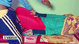 When she was sleeping alone, her stepbrother-in-law came and fucked his bhabhi hard