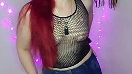 This argentinian redhead gives financial domination instructions to her useless cuckold. She teases with lipstick and humiliation in a solo pov session.