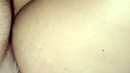 Blonde Latina babe gets romantic sex on bed with cum on ass, not her sister involved.