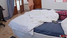 I Saw My Stepson Jerking Off And Invited Him To Fuck My Pussy And Ass With Mommy Milf Anal Creampie