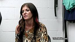 the office threeway unfolded with the slutty mature suspect under hidden cam scrutiny.