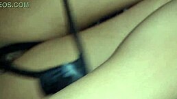 Argentina miranda chats on phone with husband while boss pounds her hairy pussy