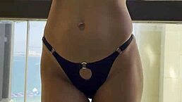 gorgeous monika fox tries on new sexy lingerie and poses in intriguing ways