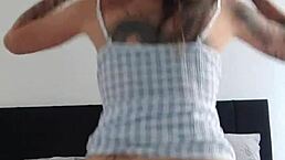 stepsister caught me filming her tight pussy in quickie doggystyle pounding