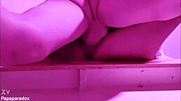 Asian Thai wife shares her yoga session with instructor while husband watches in narrative