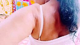 Stepson Attempts Rough Fucking With Big Tits Stepmom In Bedroom