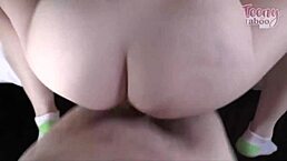 stepdad seth creampies reese robbins doggy style after blowjob and wet pussy licking quickie