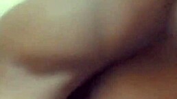 Horny bbw gets banged hard by black dick in a group ass session.