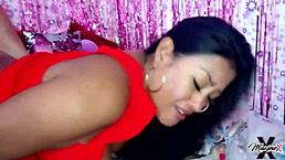 rough mature latina with big tits tempts brock into fucking her wet asian cunt