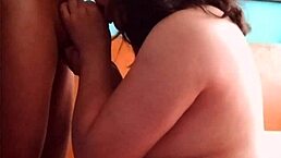 Unexpected Bedroom Visit Leads to Intense Oral Surprise