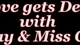 Gia Love and Sara Jay share a moment in the detention room with subtle affection.