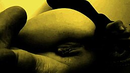 oh man this erotic nightmare solo session with hairy pussy and dildo feels so intense