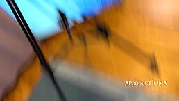 back stage shows how mammy expertly treats her girls with deep licking and squirting fun