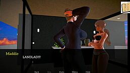 My New Family 62 With Amateur Blonde Redhead Big Tits Riding Cowgirl On Monster Cock In Erotic Homemade Game