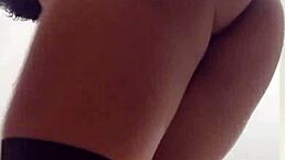 khalessi celebrated christmas with a special 69 encounter in homemade style. the petite amateur enjoyed the festive moment.