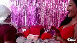 rough mature latina with big tits tempts brock into fucking her wet asian cunt