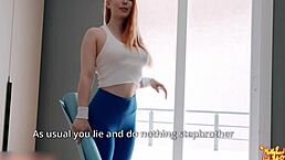 come on stepsister let's do some sports training together - mollyredwolf