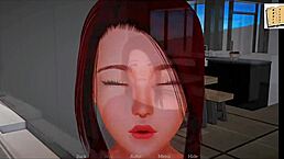 My New Family 62 With Amateur Blonde Redhead Big Tits Riding Cowgirl On Monster Cock In Erotic Homemade Game