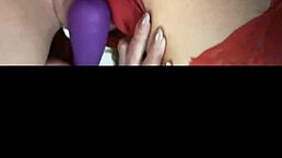 masturbandome rico with lechita flowing in solo bunny session