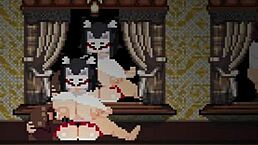 i played house of lust gallery and ended up fucking with big tits creampie