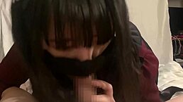 Raw pov blowjob from tight japanese teen ends in mouth cumshot!