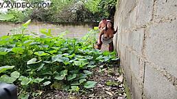 casi nos descubren, i'm pounding mexican neighbor bbw in outdoor doggystyle anal