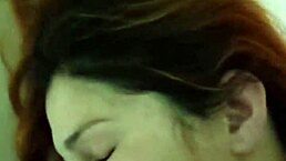 She gives a delicious blowjob without fuss and swallows everything if he cums.