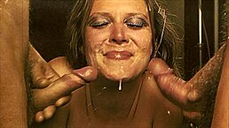 oh man, in my secret life this vintage threesome with hairy indian cocks turns bisexual - one mouth handling two at once.