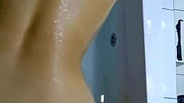 Big ass Colombian babe gets first time hardcore pounding in homemade sauna spa amateur casting interview.