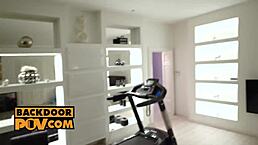 pov petite 18+ elena lux takes ass fucking after blowjob and cowgirl riding 😈