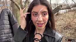 I Want To Walk Through The Park With Cum On My Face. Cum On My Face In Public Cumwalk