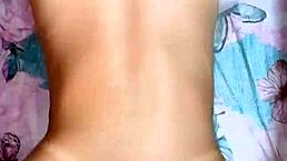 Ohhh cum drips from latina asshole after doggystyle creampie