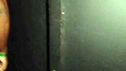 Negao fails with Priscila Diabinha so cameraman fucks this hot wife at gloryhole 😤🍆