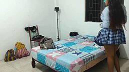 In casual tale, STUDENT and WHORE engage in old and young 18+ sex with big natural tits.