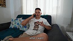 Dilan Clavijo, ready for foot fetish with horny Latina expert sucking cock and riding in cowgirl?