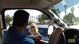 Hot Blondie With Big Tits Sucks And Jumps On A Girthy Cock Until Cum In Mouth