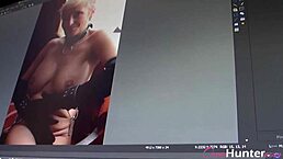 Hot mature lady and teen 18+ lesbian explore strapon fuck together