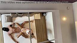 i fuck skinny european babe nela decker hard in front of mirror with her muscular curvy body screaming